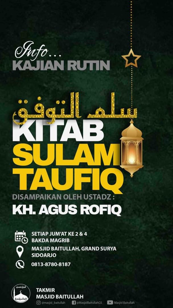 KAJIAN JUMAT KE-II &amp; IV